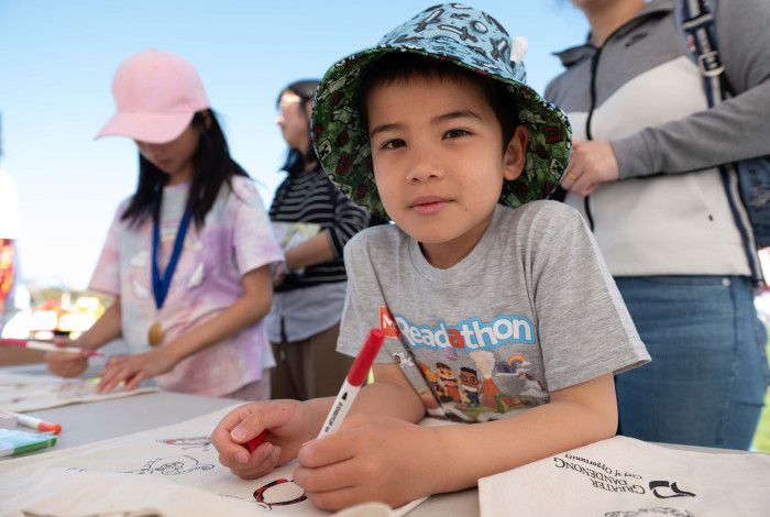 Child drawing