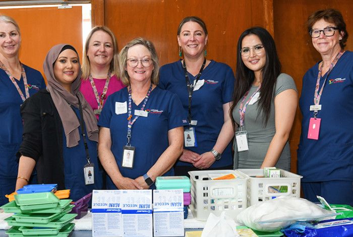 Immunisation team