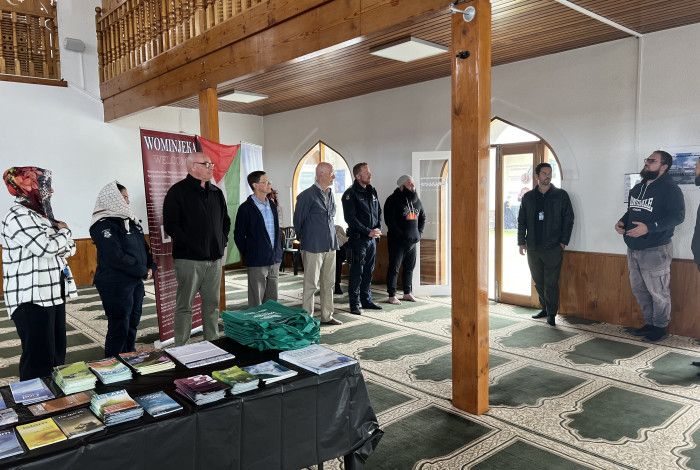 People in the mosque