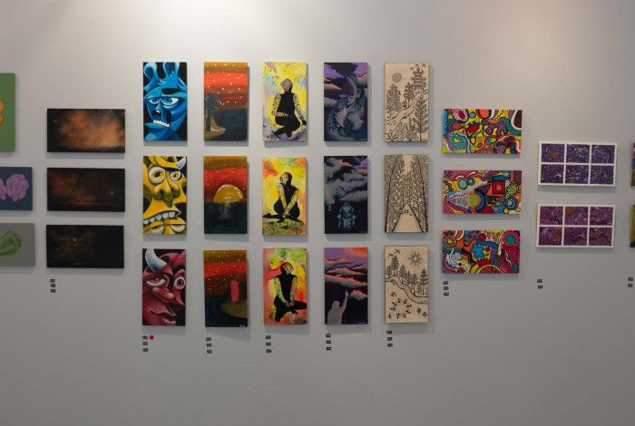 9 by 5 exhibition 2023.