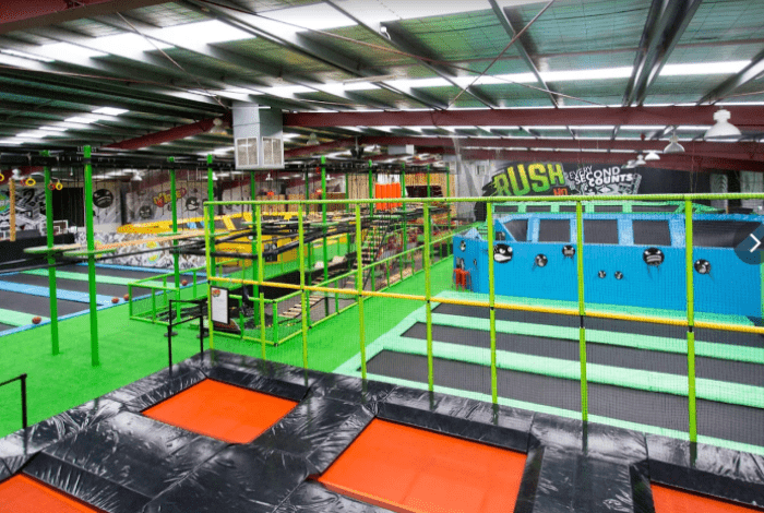 indoors of Rush HQ