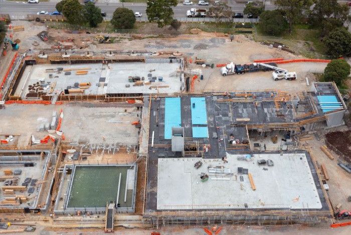 A construction site