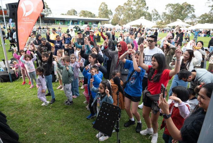 Performers with Crowds