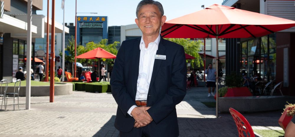 Cr Richard Lim in Springvale 