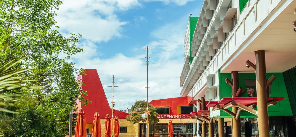 Dandenong Civic Centre and Harmony Square