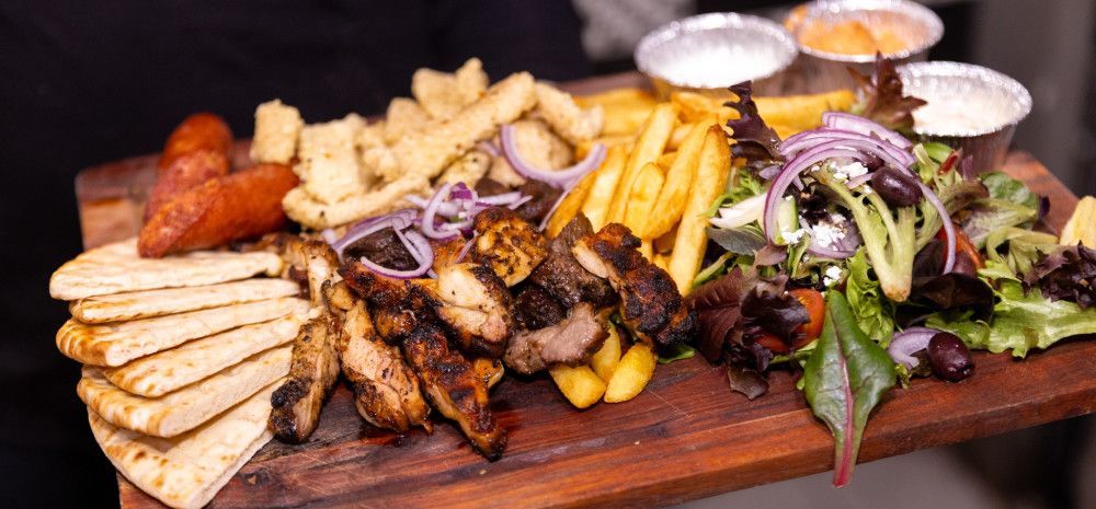 platter of food 