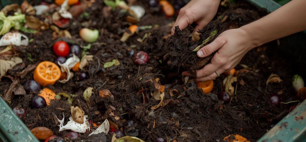 People composting