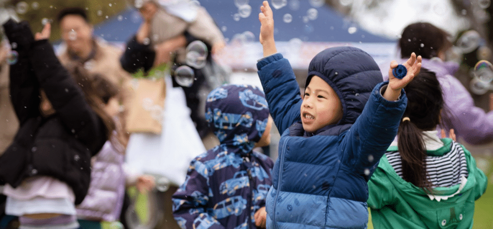 Children at Noble Park Family Fun Day