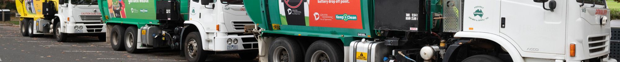waste trucks