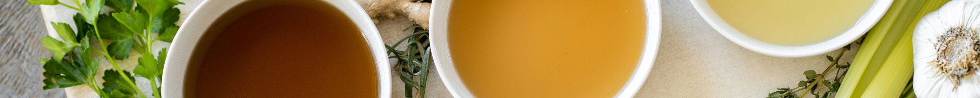 bowls of soup