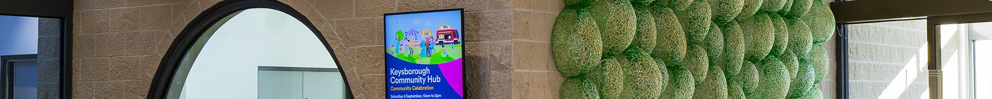 Artwork at the Keysborough Community Hub