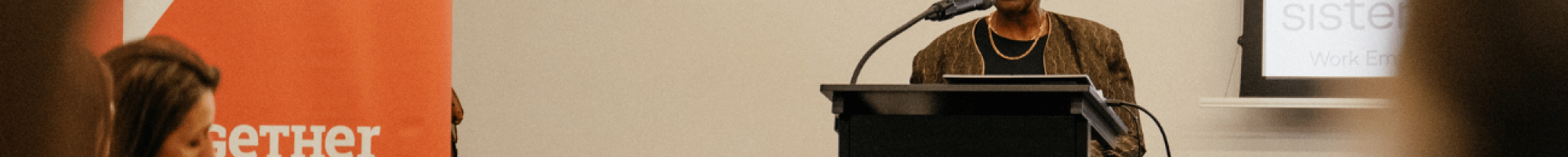 Speaker at Women in Business event
