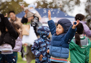 Children at Noble Park Family Fun Day