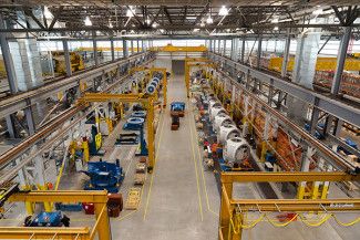 wind manufacturing - Nordex USA manufacturing facility