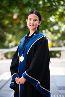 Junior Mayor Fariha Rezaei