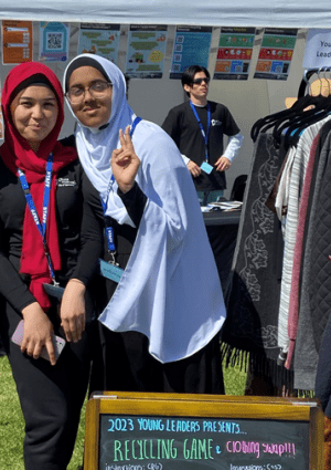 young people at a festival