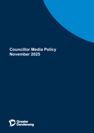 Councillor Media Policy