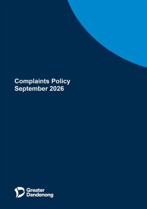 Complaints Policy September 2026